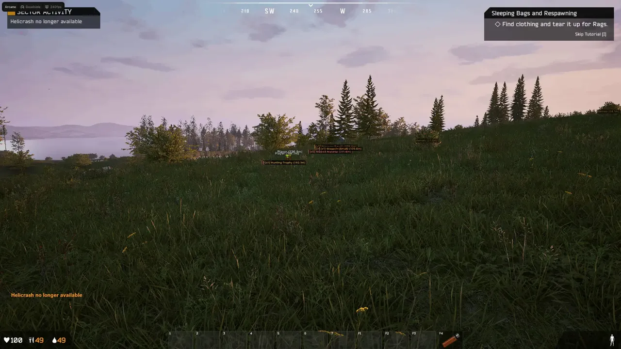 Deadside Cheats gameplay clip with ESP and aim overlay